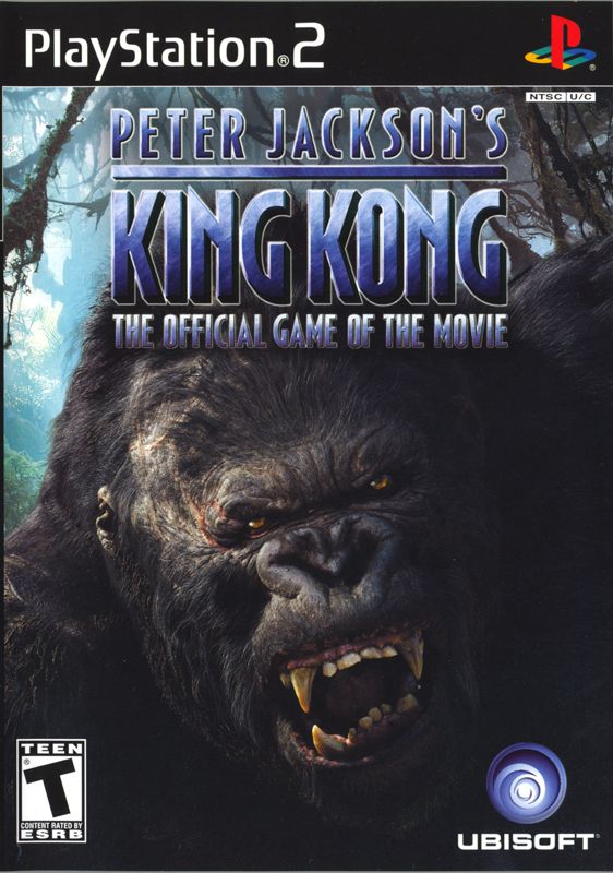 Peter Jackson's King Kong box art for Xbox